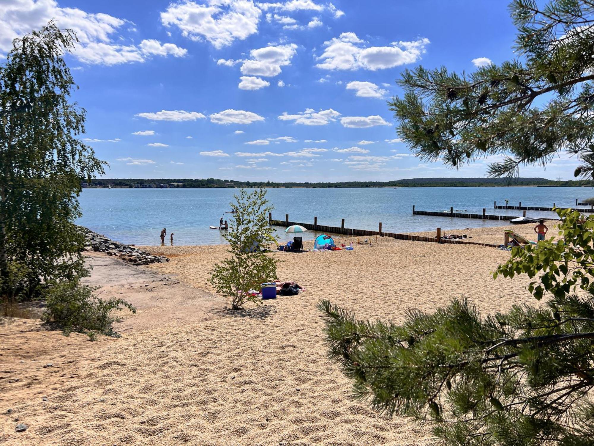 Haus Im Schilf 2 - Ferienwohnungen Am Hainer See Bei Leipzig Neukieritzsch Eksteriør billede